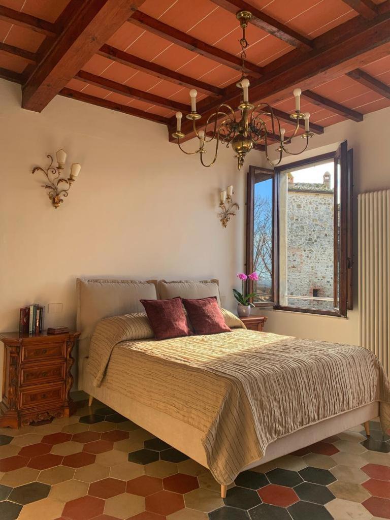 House With A View In Tuscany San Gusme Exterior photo