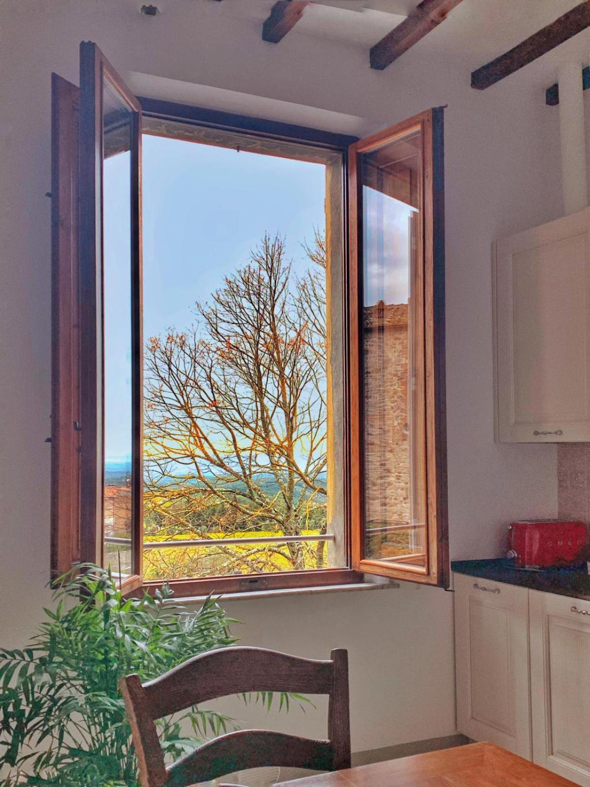 House With A View In Tuscany San Gusme Exterior photo